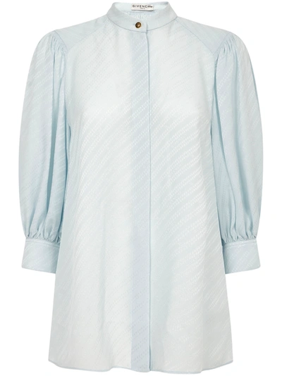 Shop Givenchy Blouse In Light Blue