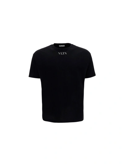 Shop Valentino T-shirt In Black