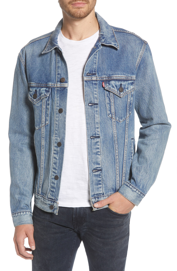 Levi's Vintage Fit Denim Trucker Jacket In V Super Lite Truck | ModeSens