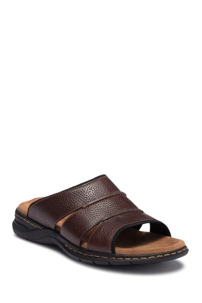 Shop Dr. Scholl's Gordon Sandal In Brown Leat