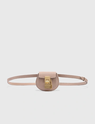 Shop Chloé Mini Drew Wristlet / Belt Bag In Pink