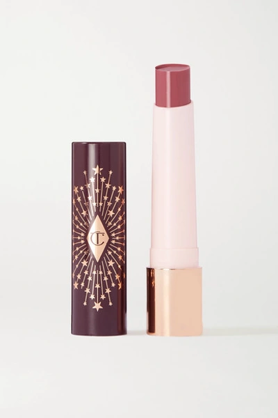Shop Charlotte Tilbury Hyaluronic Happikiss Lipstick Balm - Pillow Talk In Pink