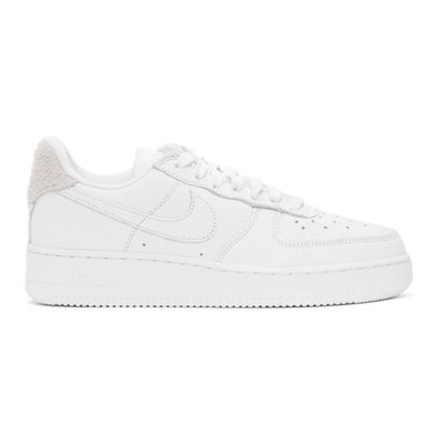 Shop Nike White Air Force 1 ‘07 Craft Sneakers In 101 White/w