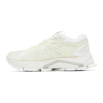 Shop Li-ning Off-white & White Furious Rider Ace Element Sneakers