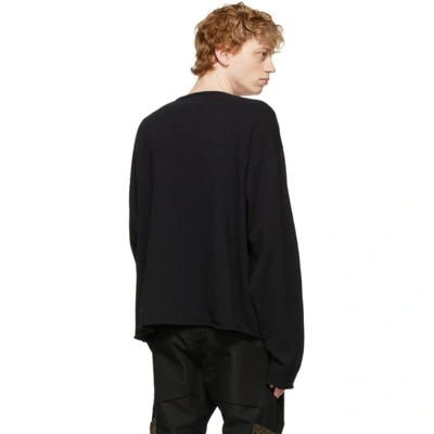 Shop Enfants Riches Deprimes Black 'the Lost Fräulein' Long Sleeve T-shirt In Black/beige