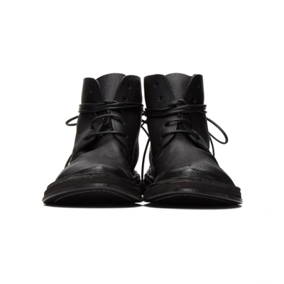 Shop Marsèll Black Fungaccio Ankle Boots In 666 Black