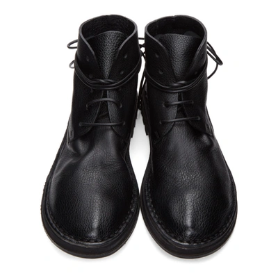 Shop Marsèll Black Fungaccio Ankle Boots In 666 Black