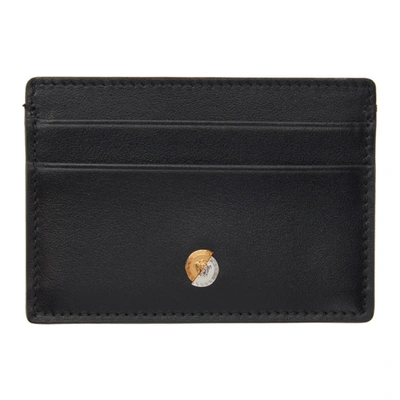 Shop Versace Black Split Coin Medusa Card Holder In D41vp Black