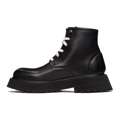 Marsèll Black Micarro Boots In 666 Nero