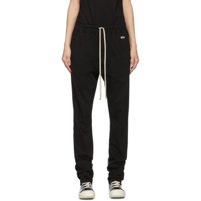 Shop Rick Owens Drkshdw Black Berlin Lounge Pants In 09 Black