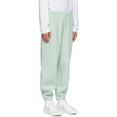 Shop Nike Green Nrg Wash Lounge Pants In Pistachio