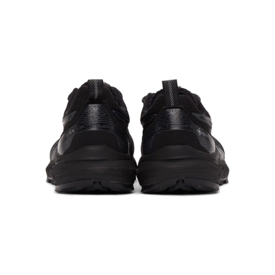 Shop Asics Black & Grey Gel-trabuco 9 Gt-x Sneakers In 001 Black