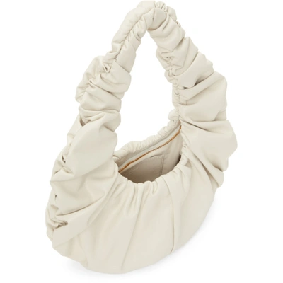 Shop Nanushka Off-white Anja Baguette Bag In Off White