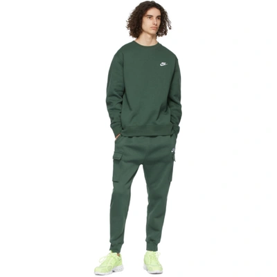 Shop Nike Green Sportswear Club Sweatshirt In Galact Jade