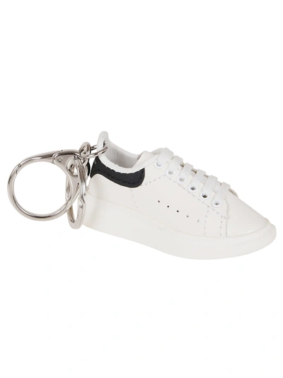 Shop Alexander Mcqueen Oversize Sneaker Key In White Black