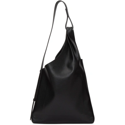 Shop Aesther Ekme Black Lune Shopper Tote In 145 Black