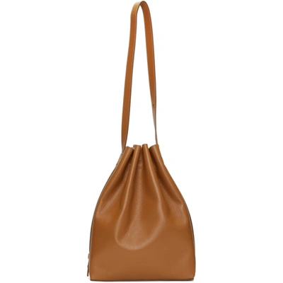 Shop Aesther Ekme Tan Marin Tote In 161 Miel