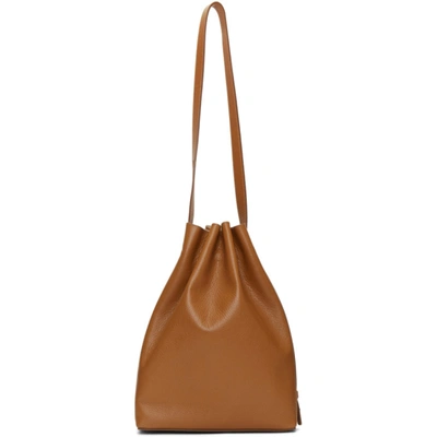 Shop Aesther Ekme Tan Marin Tote In 161 Miel