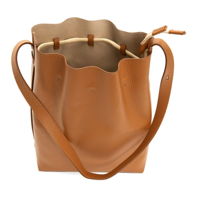 Shop Aesther Ekme Tan Marin Tote In 161 Miel