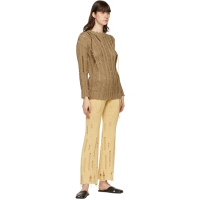Shop Andersson Bell Brown Layla Sweater In Camel