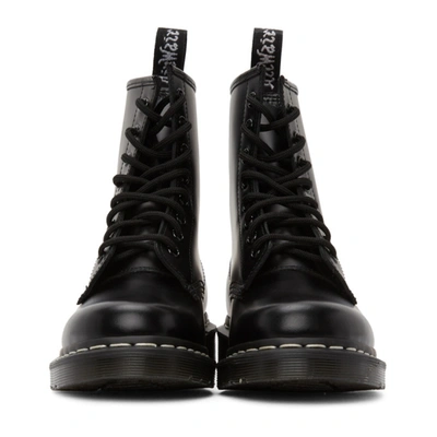 Shop Dr. Martens' Black 1460 Contrast Stitch Boots