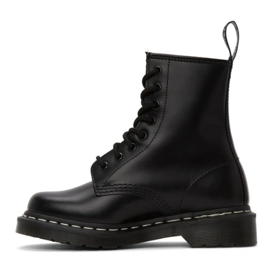 Shop Dr. Martens' Black 1460 Contrast Stitch Boots