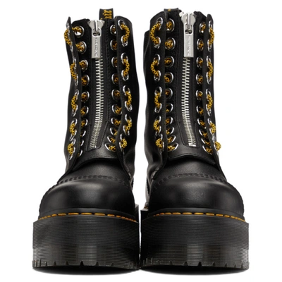 Shop Dr. Martens' Black Sinclair Hi Max Platform Boots