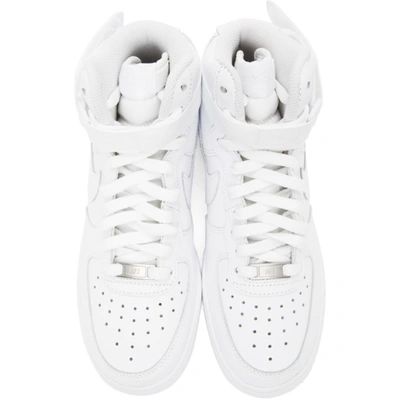 Shop Nike White Air Force 1 High '07 Sneakers In 115