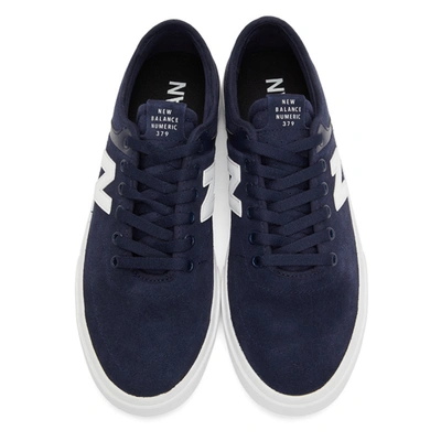 Shop Junya Watanabe Navy New Balance Edition Numeric 379 Sneakers In 1 Navy