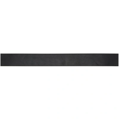 OFFICINE CREATIVE BLACK VACCHETTA OC STRIP 22 BELT 