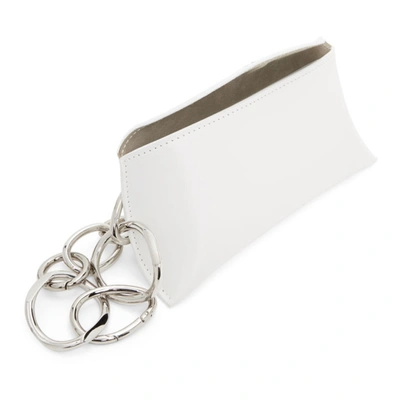 Shop Venczel Ssense Exclusive White Serial Chain Bag