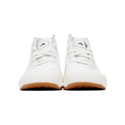 Shop Adidas By Stella Mccartney White Treino Mid-cut Sneakers