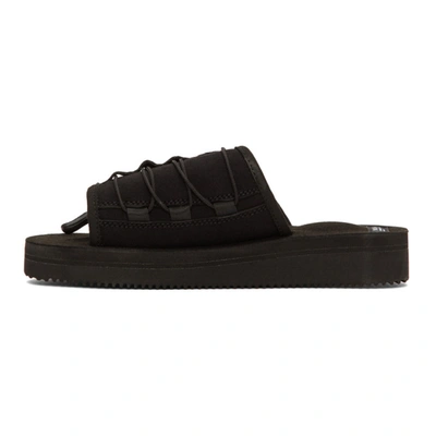 Shop Suicoke Black Olas-ecs Sandals