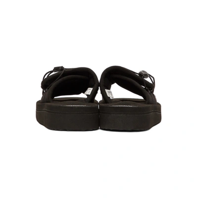 Shop Suicoke Black Olas-ecs Sandals