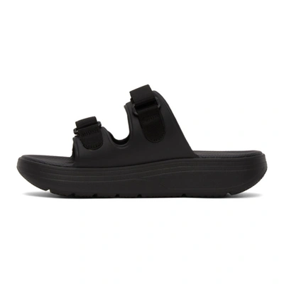 Shop Suicoke Black Zona Sandals