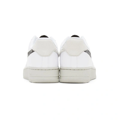 Shop Nike White & Grey Air Force 1 '07 Se Sneakers In 100 White