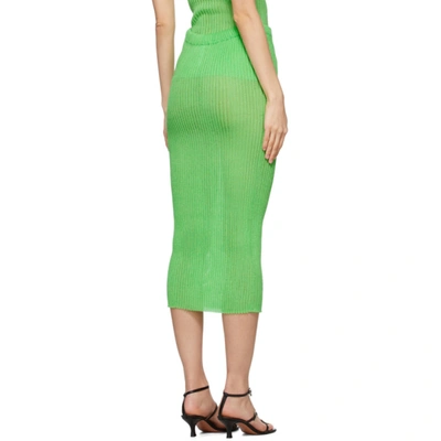 Shop A. Roege Hove Green Tube Skirt In Green/green