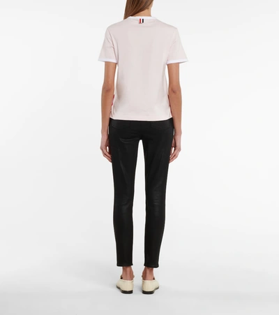 Shop Thom Browne Cotton Jersey T-shirt In Pink