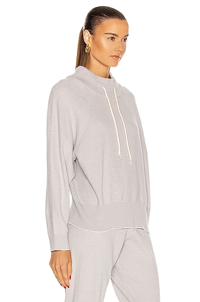 Shop Varley Maceo 2.0 Sweatshirt In Grey