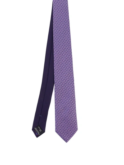 Shop Missoni Purple Shimmering Effect Tie