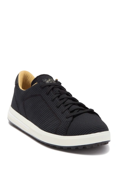 Shop Adidas Golf Adipure Knit Sneaker In Cblack/car