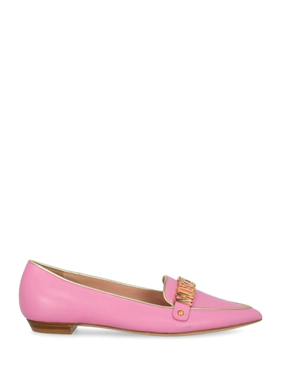 Pre-owned Moschino Shoe In Pink