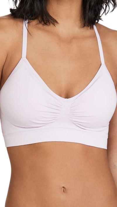 Shop Yummie Emmie T-back Bra In Windsome Orchid