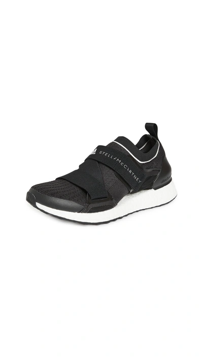 Shop Adidas By Stella Mccartney Asmc Ultraboost X Sneakers In Cblack/cblack/ftwwht