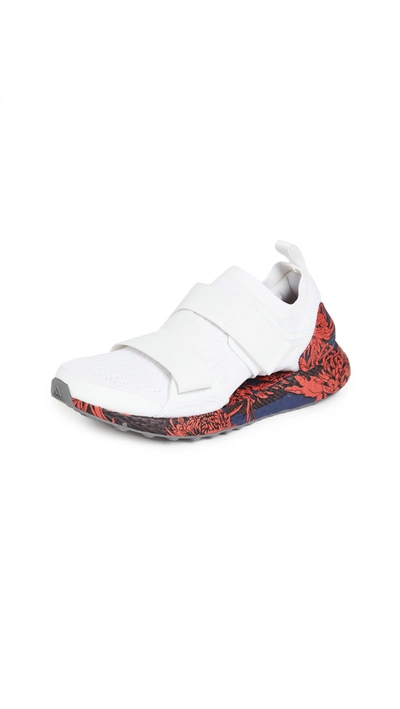 Shop Adidas By Stella Mccartney Asmc Ultraboost X Printed Sneakers In Ftwwht/tecbei/clared