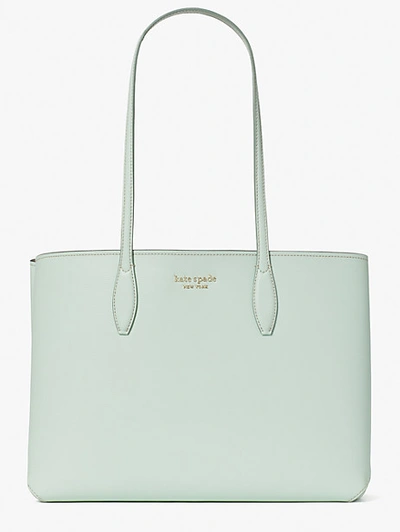 Shop Kate Spade All Day Large Tote In Crystal Blue