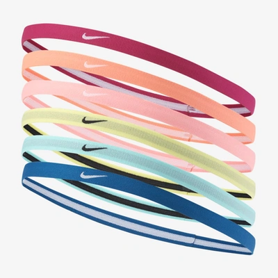 Shop Nike Swoosh Big Kids' Headband In Fireberry