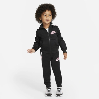 Shop Nike Toddler Tracksuit In Black