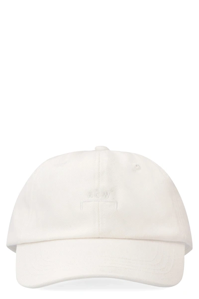Shop A-cold-wall* Logo Baseball Cap In White