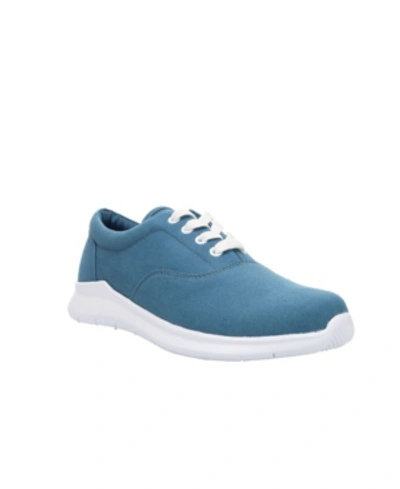 Shop Propét Women's Flicker Canvas Sneakers Women's Shoes In Blue